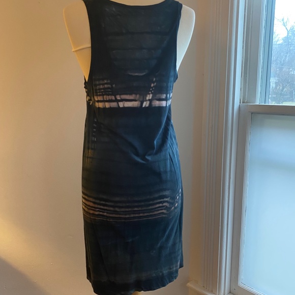 Marika Charles Hand Dyed Striped Tank Dress size 3 - Picture 2 of 6
